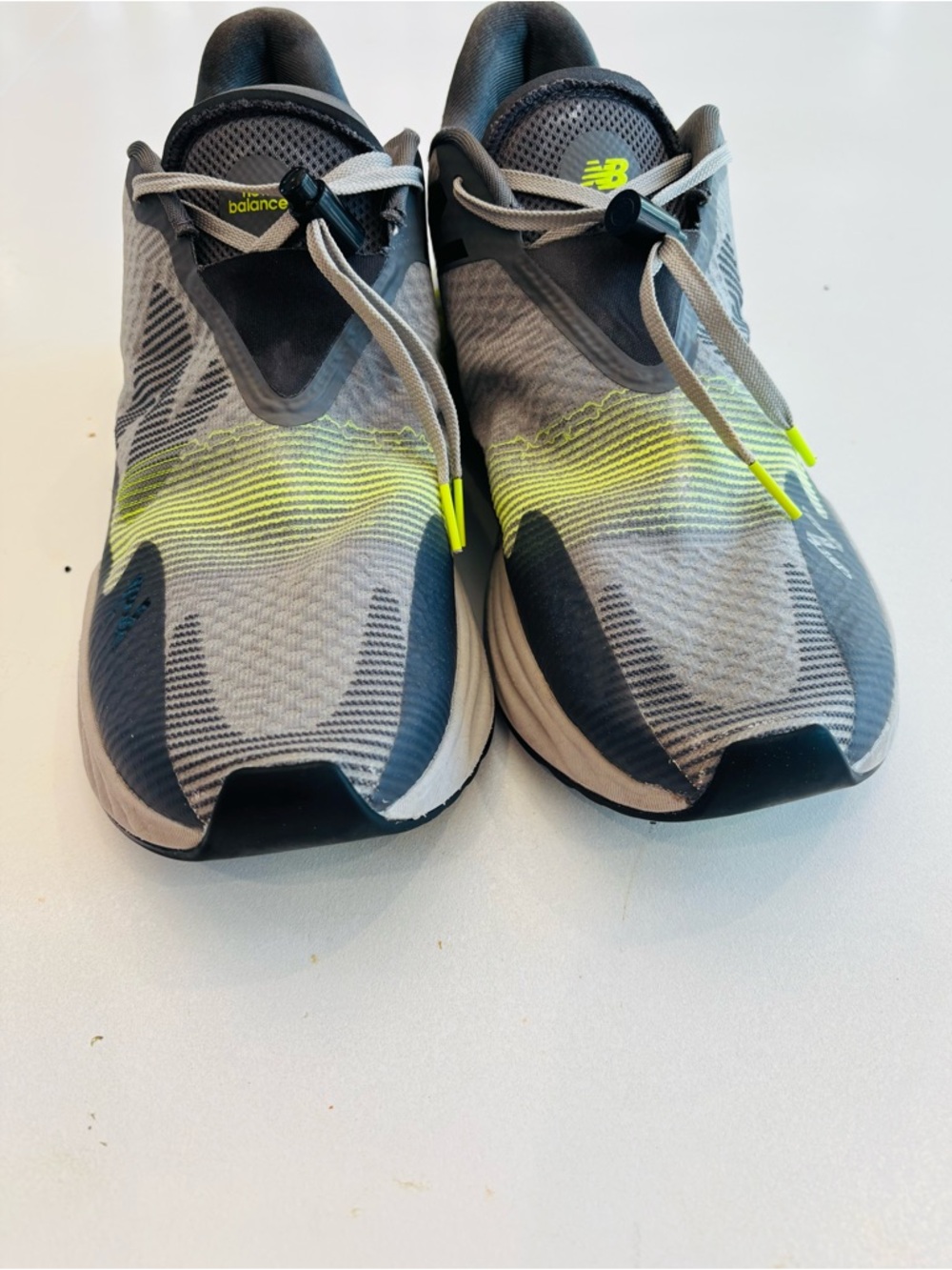 New Balance Fuelcell ABZORB Running Shoes Men’s size 12 Gray Volt Athletic Shoes - Picture 7 of 11